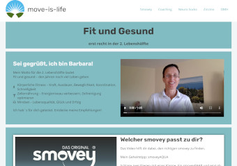 Bild Webseite www.move-is-live.de